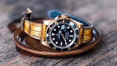 bracelet cuir pour rolex submariner|rolex submariner no date price.